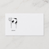 Carte de visite de MooCow (Dos)