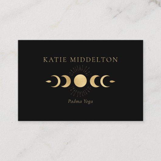 Carte de visite de Moon Yoga Reiki Wellness (Devant)