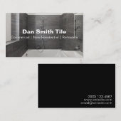 Carte de visite de mosaïque (Devant / Derrière)