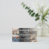 Carte de visite de mosaïque (Debout devant)