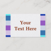 Carte de visite de mosaïque (Dos)