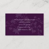 Carte de visite de Motif de couleur (Dos)