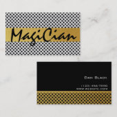 Carte de visite de motif de diamant (Devant / Derrière)