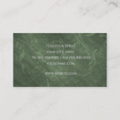 Carte de visite de Motif de vigne verte (Dos)