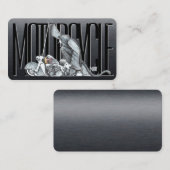 Carte de visite de moto élégant (Devant / Derrière)