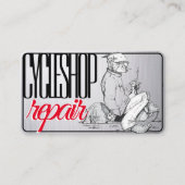 Carte de visite de moto élégant (Devant)