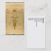 Carte de visite de motocross de vélo de saleté de (Devant / Derrière)