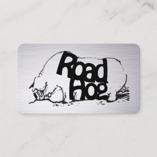 Carte de visite de motocyclette à porcelaine
