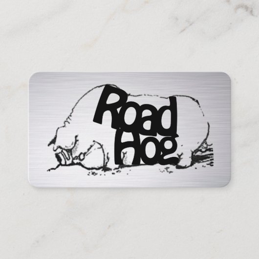 Carte de visite de motocyclette à porcelaine (Devant)