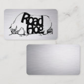 Carte de visite de motocyclette à porcelaine (Devant / Derrière)