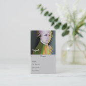 Carte de visite de Mozart (Debout devant)