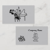 Carte de visite de musicien (Devant / Derrière)