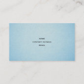 Carte de visite de musicien/professeur de musique  (Dos)