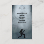 Carte de visite de musiciens de rock et de rouleau (Dos)