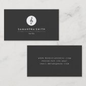 Carte de visite de musique classique (Devant / Derrière)