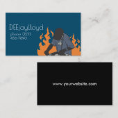 Carte de visite de musique Dj (Devant / Derrière)