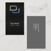 Carte de visite de musique DJ (Devant / Derrière)