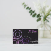 Carte de visite de musique Dj Nice (Debout devant)