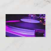 Carte de visite de musique Dj Nice (Dos)