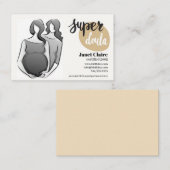 carte de visite de naissance doula (Devant / Derrière)