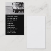 Carte de visite de naufrageur de remorquage (Devant / Derrière)