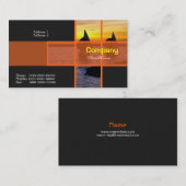 Carte de visite de navigation (Devant / Derrière)