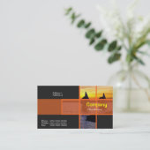 Carte de visite de navigation (Debout devant)