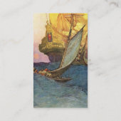 Carte de visite de navire pirate (Dos)