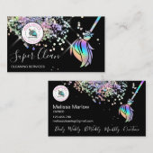 Carte de visite de nettoyage (Devant / Derrière)