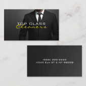 Carte de visite de nettoyage à sec (Devant / Derrière)