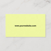 carte de visite de nettoyage de maison (Dos)