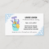 Carte de visite de nettoyage de maison professionn (Devant)