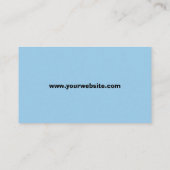 Carte de visite de nettoyage de maison professionn (Dos)