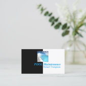 Carte de visite de nettoyage de service de (Debout devant)