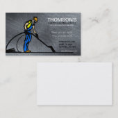 Carte de visite de nettoyage de tapis (Devant / Derrière)