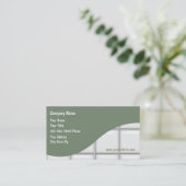 Carte de visite de nettoyage de tuile (Debout devant)