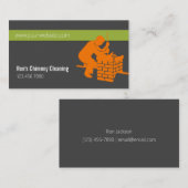 Carte de visite de nettoyage et de réparation des  (Devant / Derrière)