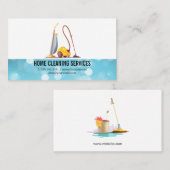 Carte de visite de nettoyage industriel (Devant / Derrière)