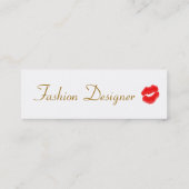 Carte de visite de neutre de couturier (Dos)