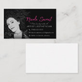 Carte de visite de Nicole S (Devant / Derrière)