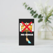 Carte de visite de No Kings (Debout devant)