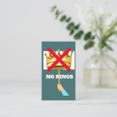 Carte de visite de No Kings (Debout devant)