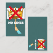 Carte de visite de No Kings (Devant / Derrière)