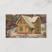 Carte de visite de Noël (Dos)