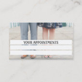 Carte de visite de nomination Médicale podiatre (Dos)
