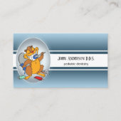 Carte de visite de nomination pour un dentiste péd (Devant)