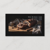 Carte de visite de pain au chocolat babka (Dos)