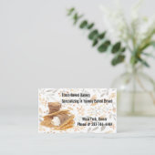 Carte de visite de pain frais (Debout devant)