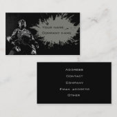 Carte de visite de Paintball (Devant / Derrière)