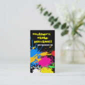 Carte de visite de Paintball (Debout devant)